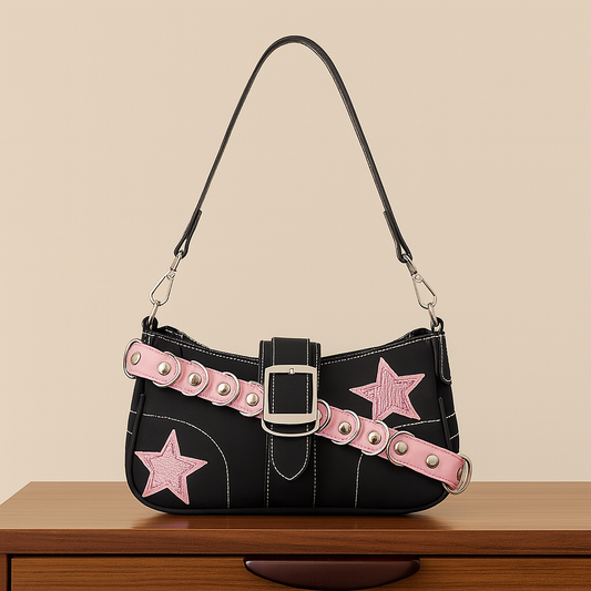 Nylonowa torebka retro – stylowa i praktyczna